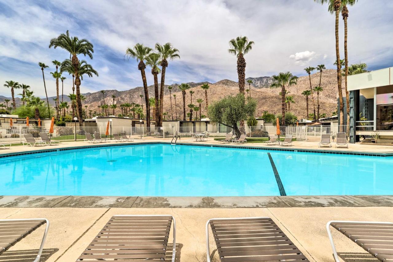 Mid-Century Palm Springs Bungalow With Patio! ภายนอก รูปภาพ